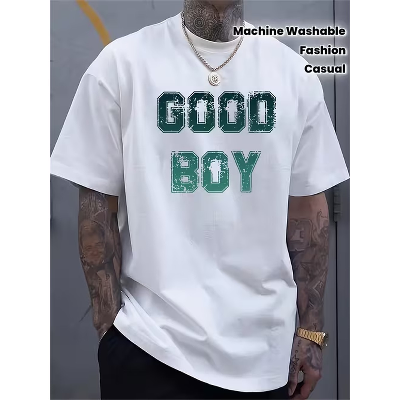 Men'S Urban Formal Wear - item picture mens pattern t shirt