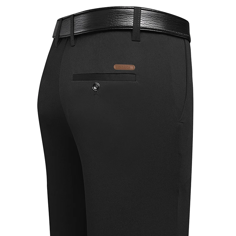Men Formal Wear Pants - Mens Long Length Straight Leg Dress