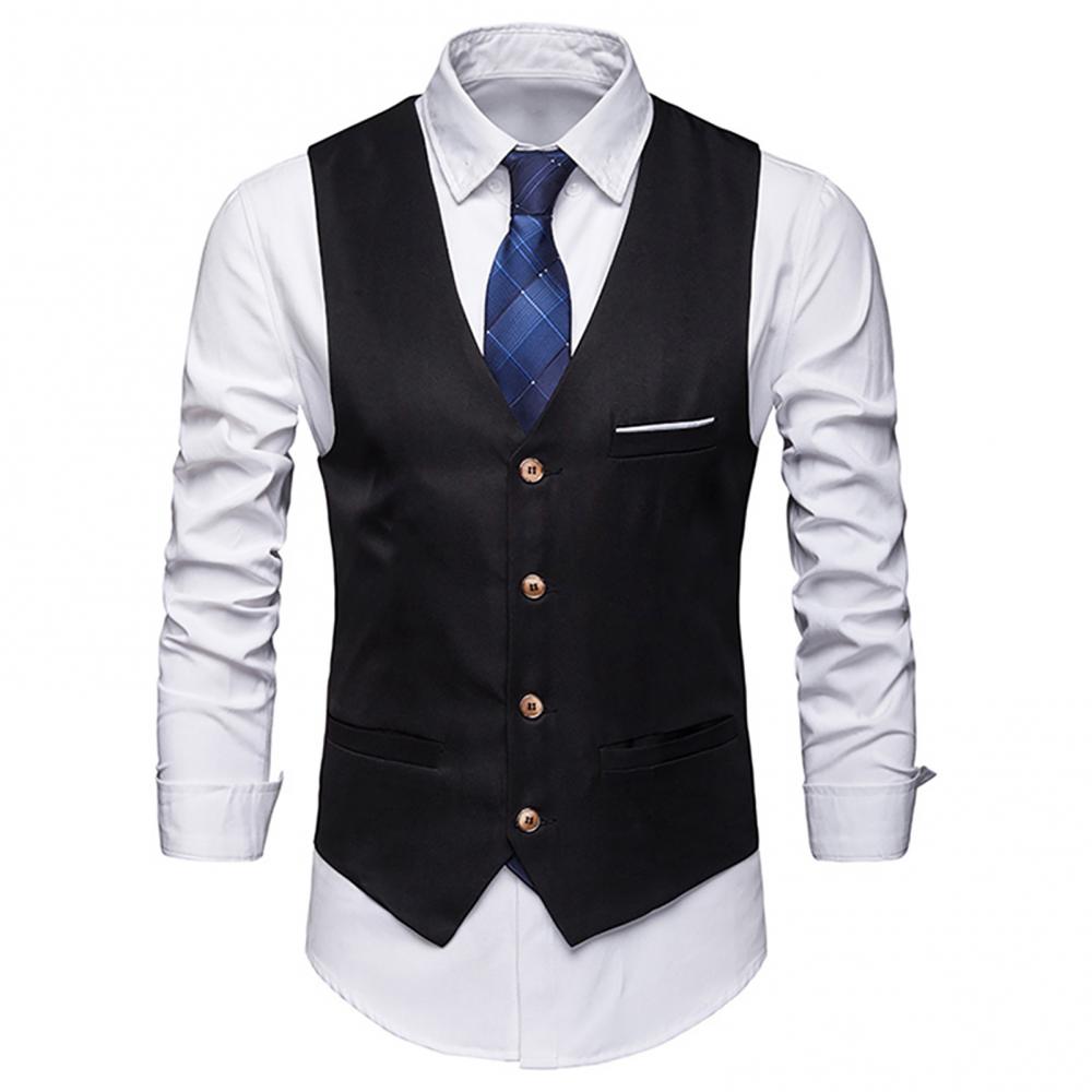 Men Formal Wear Vest - Dress Vests For Men Slim Fits