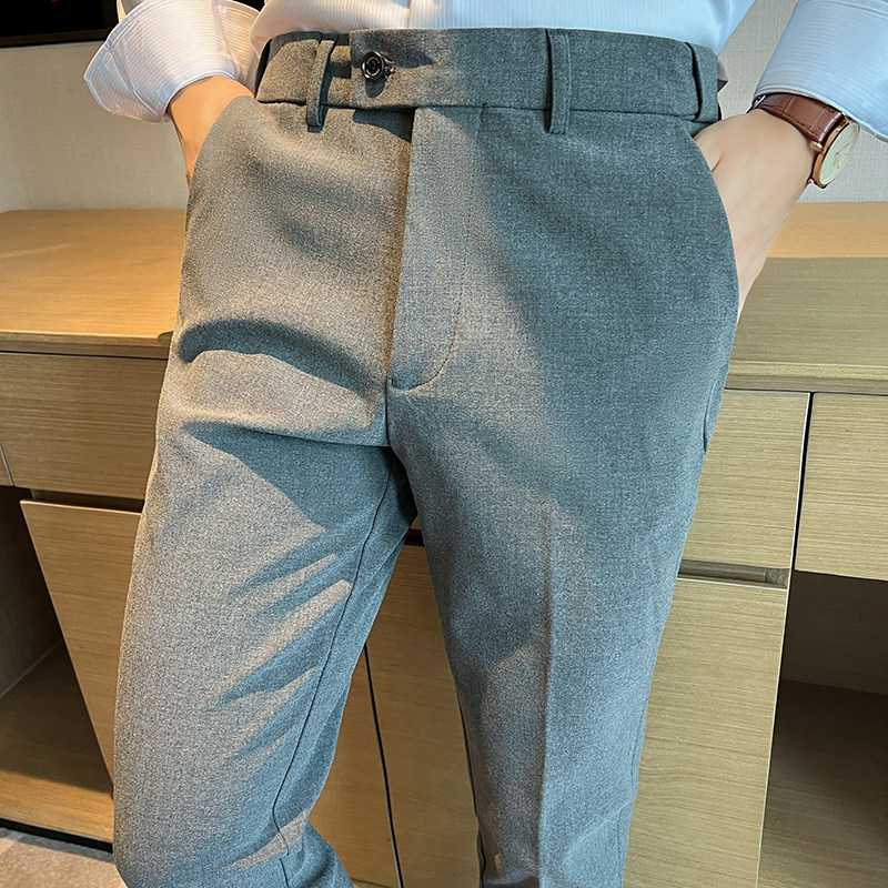 Men's Premium Elastic Waist Tr - Men'S Urban Formal Wear ulasan dan harga