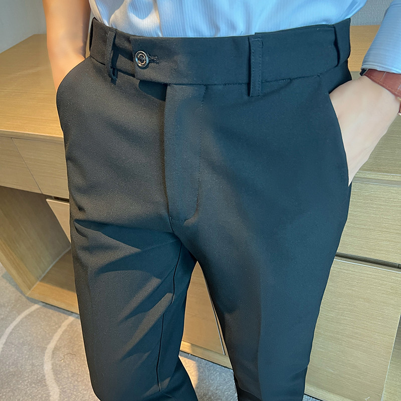 Men's Premium Elastic Waist Tr - Men'S Urban Formal Wear ulasan dan harga