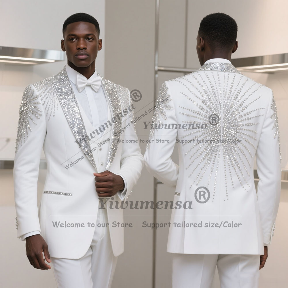 Luxury Suits Man Engagement We - Men'S Formal Wear For Engagement ulasan dan harga
