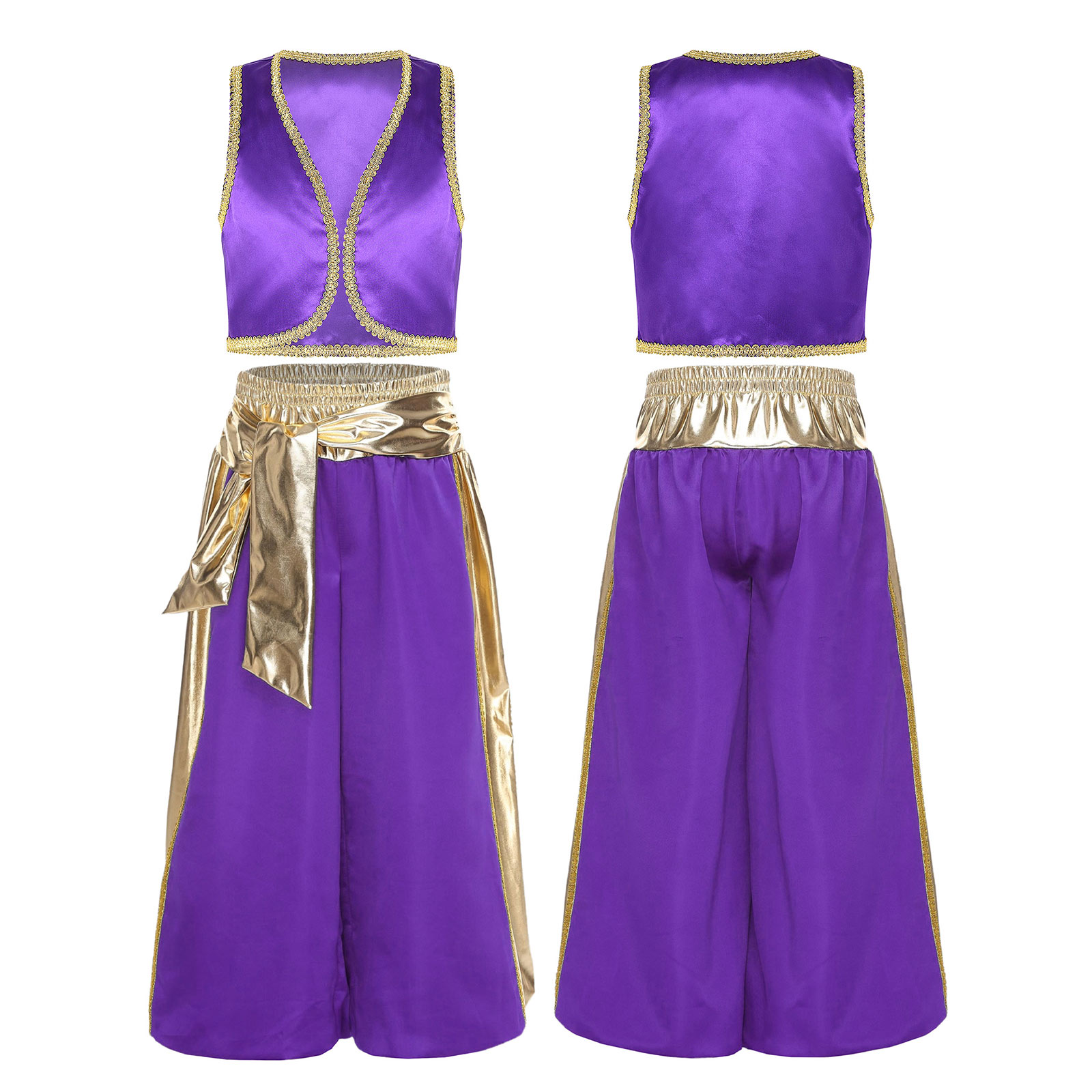 Boys Arabian Prince Outfits Da - Men Formal Wear Vest ulasan dan harga