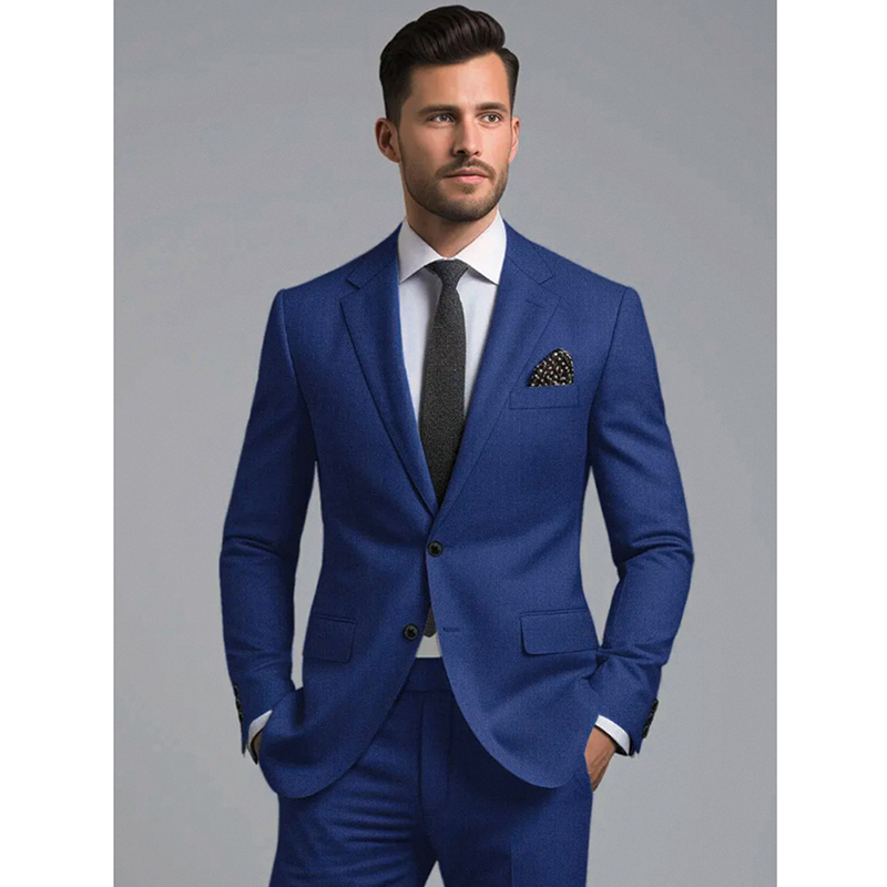 Men's Suit Set 2 Piece Stylish - Men Formal Wear Wedding ulasan dan harga