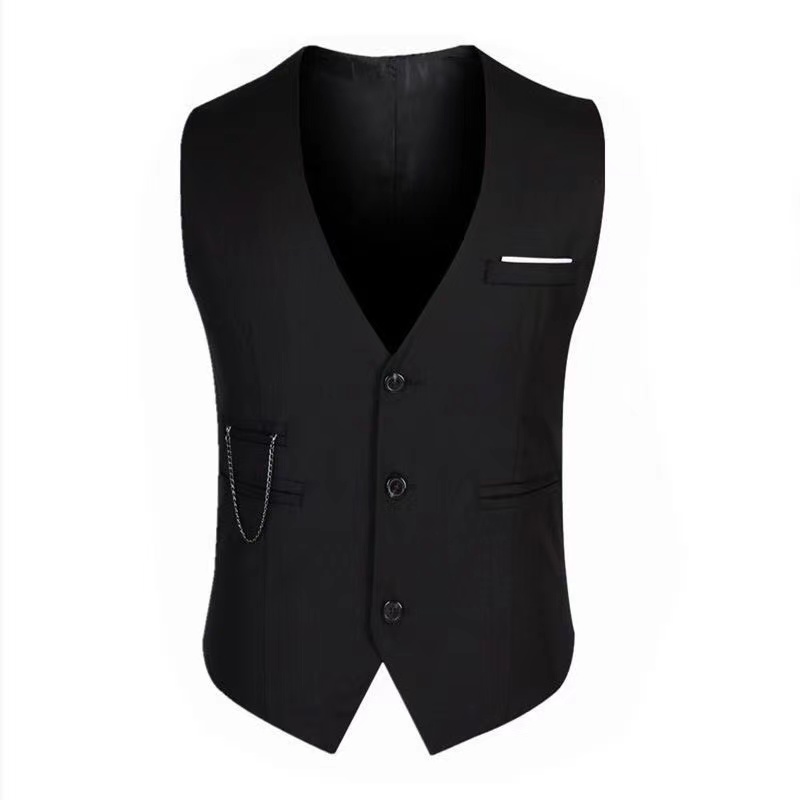 High Quality Dress Vests For M - Men Formal Wear Vest ulasan dan harga