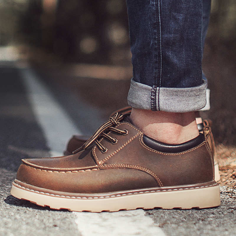 Maden Men's Vintage Dress Shoe - Men Formal Wear With Boots ulasan dan harga