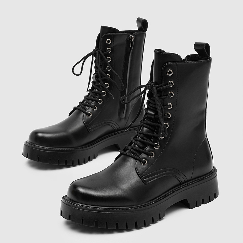mens fashion motorcycle boots  - Men Formal Wear With Boots ulasan dan harga