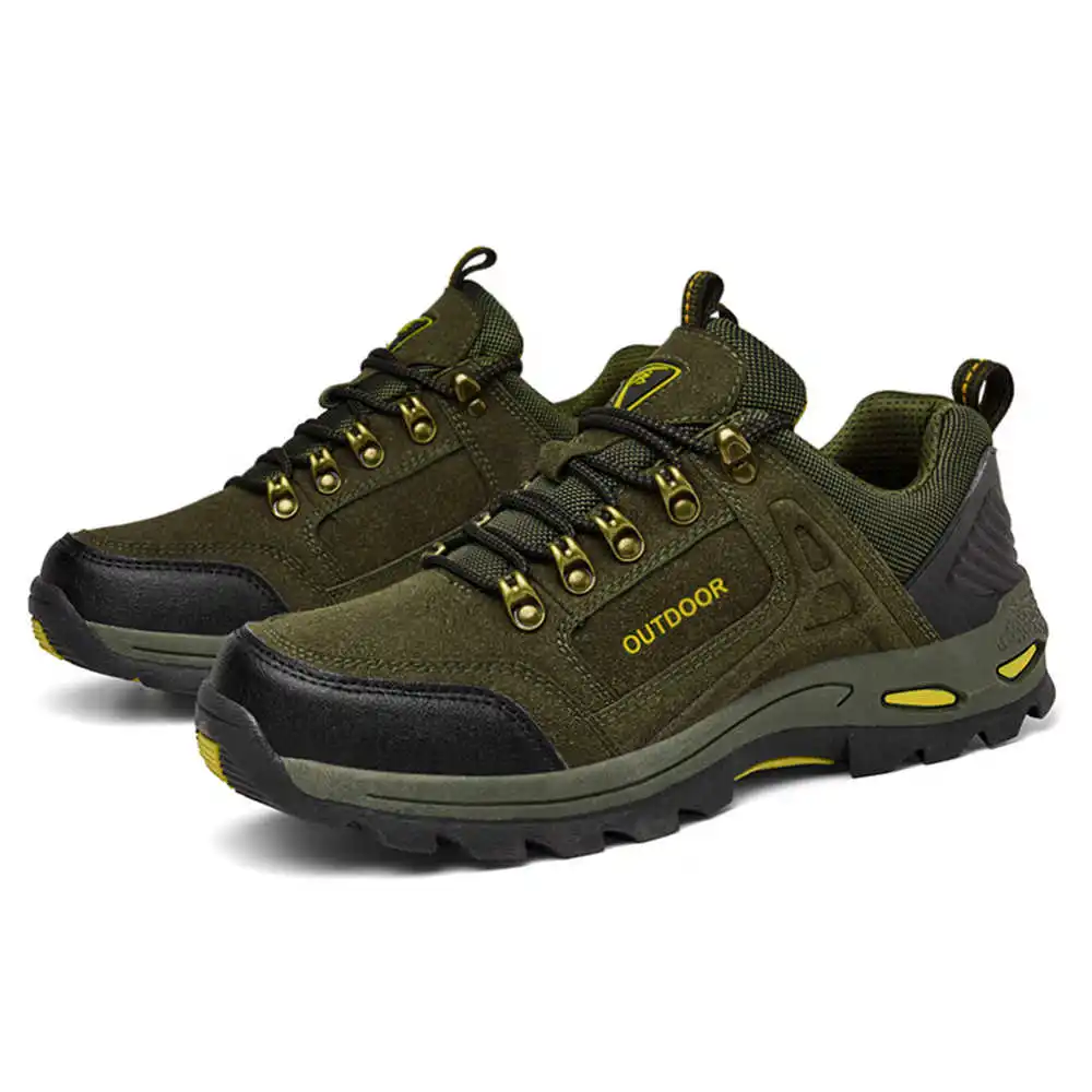 Non-slip Lace Up Hiking Tennis - Men Formal Wear With Sneakers ulasan dan harga