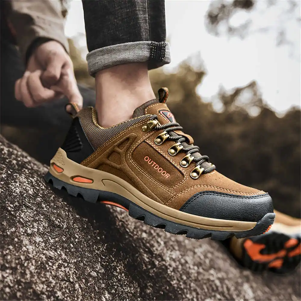 Non-slip Lace Up Hiking Tennis - Men Formal Wear With Sneakers ulasan dan harga