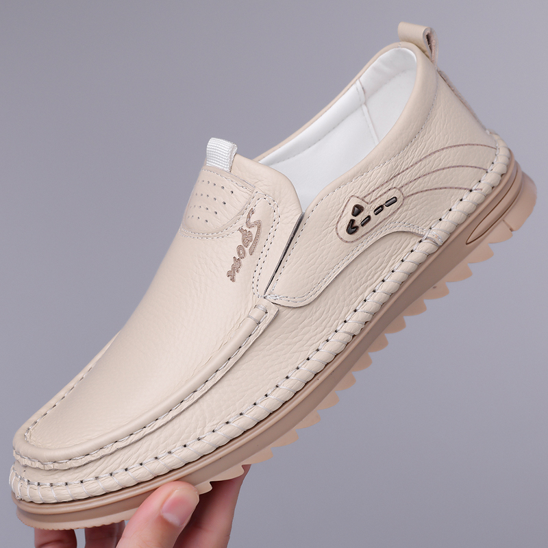 Genuine First Layer Cowhide Bu - Men Formal Wear With Sneakers ulasan dan harga