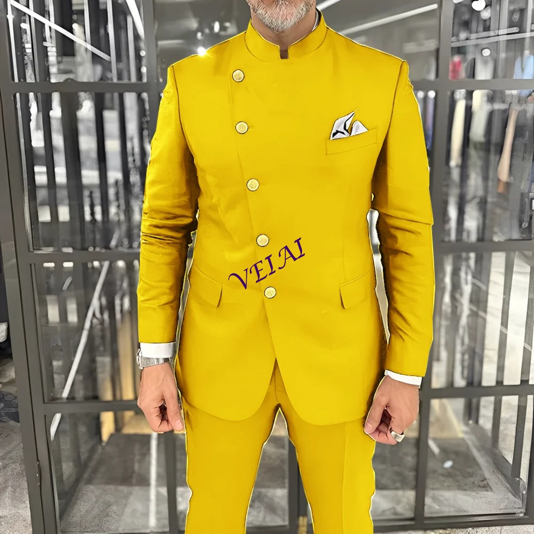 Custom Slim Fit Groomsmen Tern - Men Formal Wear Wedding ulasan dan harga