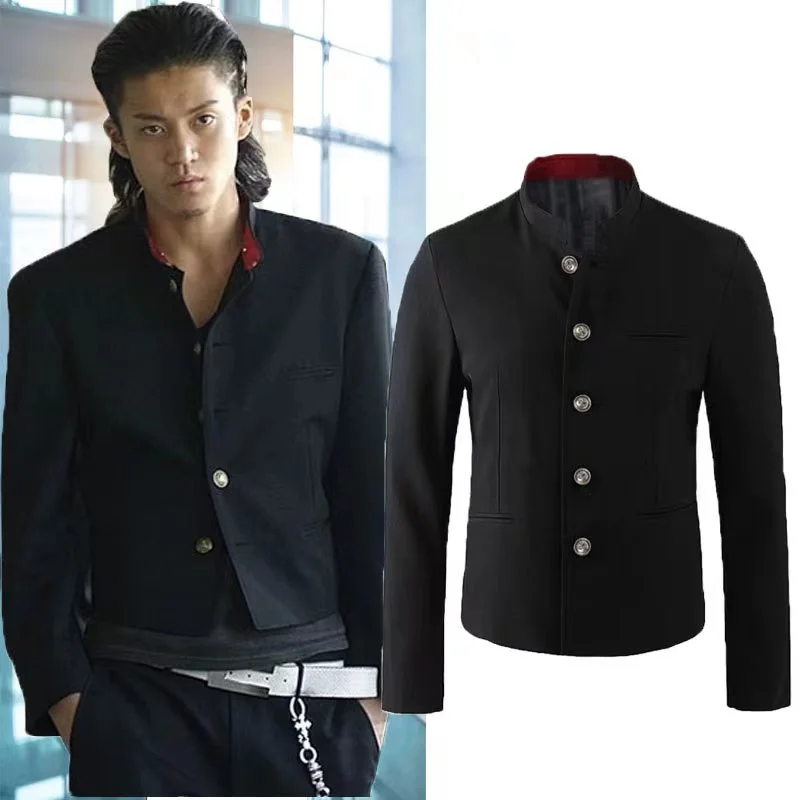 Japanese Movie New Crows Zero  - Men Formal Wear Vest ulasan dan harga