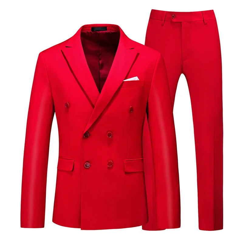 (Jacket+Pants) 2025 Formal Cla - Men Formal Wear Wedding ulasan dan harga
