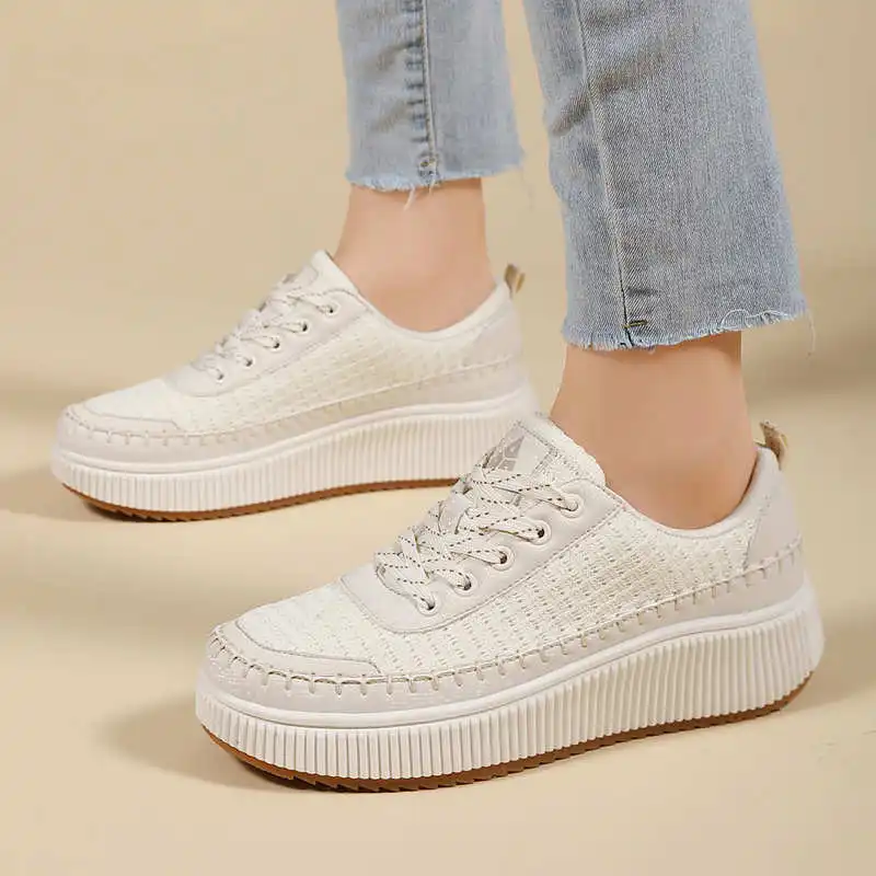 Brown Shoes Woman Flats Autumn - Men Formal Wear With Sneakers ulasan dan harga