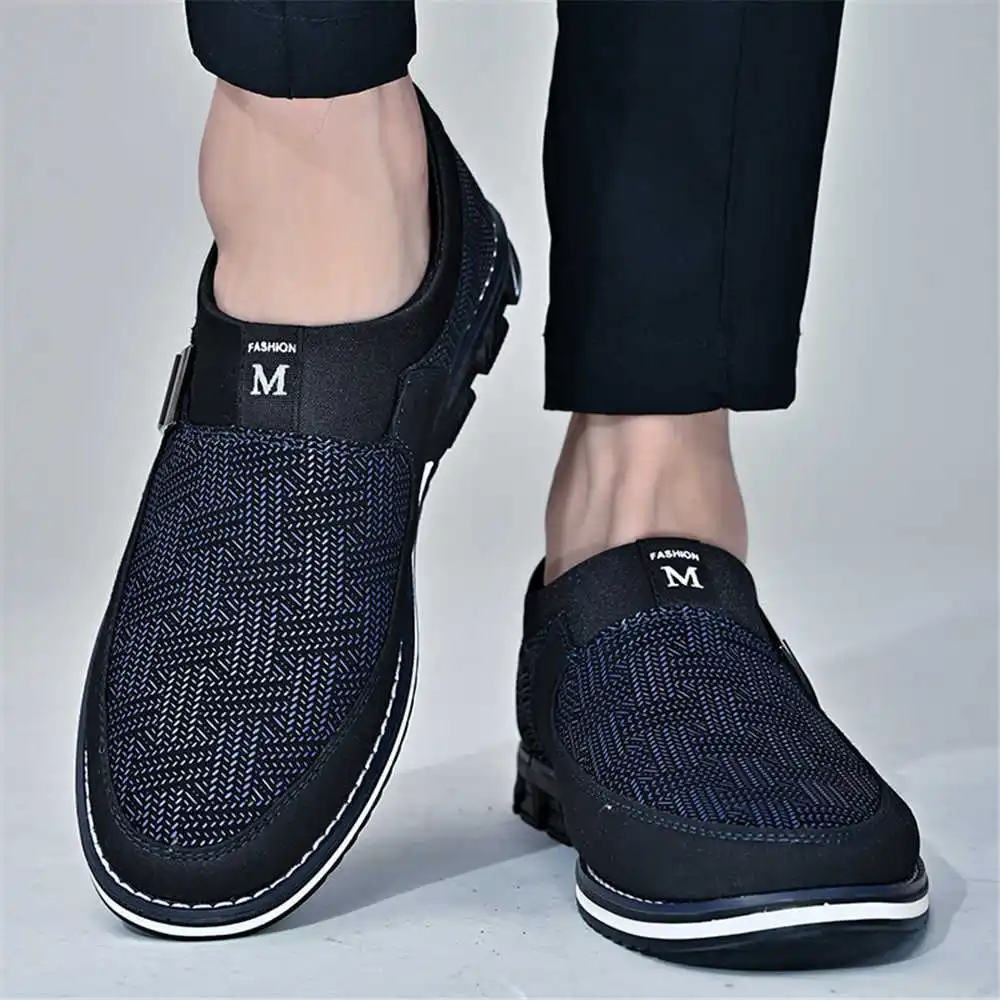 Dark Blue 44-45 Summer Shoes S - Men Formal Wear With Sneakers ulasan dan harga