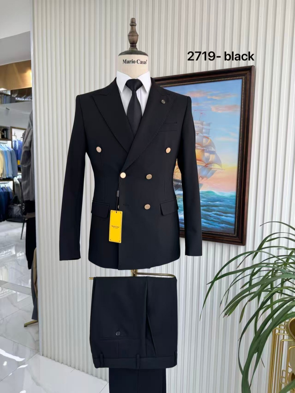 Premium Elegant Man Suits 2 Pi - Men'S Formal Wear For Engagement ulasan dan harga