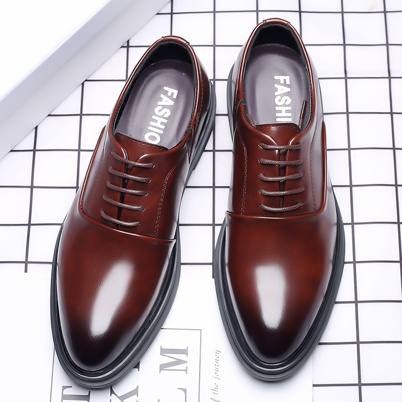 Men Dress Shoes Formal Oxfords - Men Formal Wear Wedding ulasan dan harga