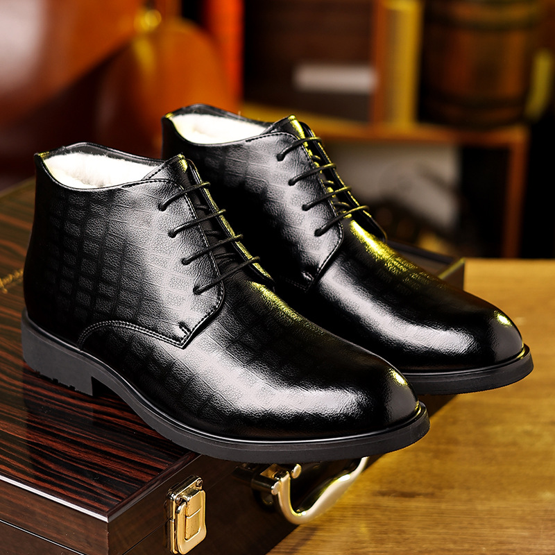 Men's British Style 2025 Winte - Men Formal Wear With Boots ulasan dan harga