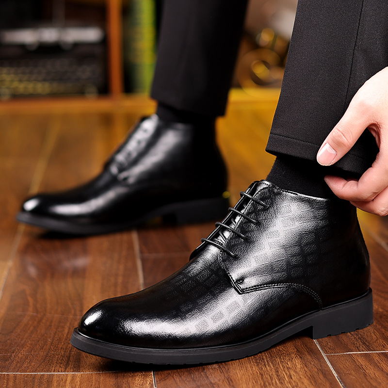 Men's British Style 2025 Winte - Men Formal Wear With Boots ulasan dan harga