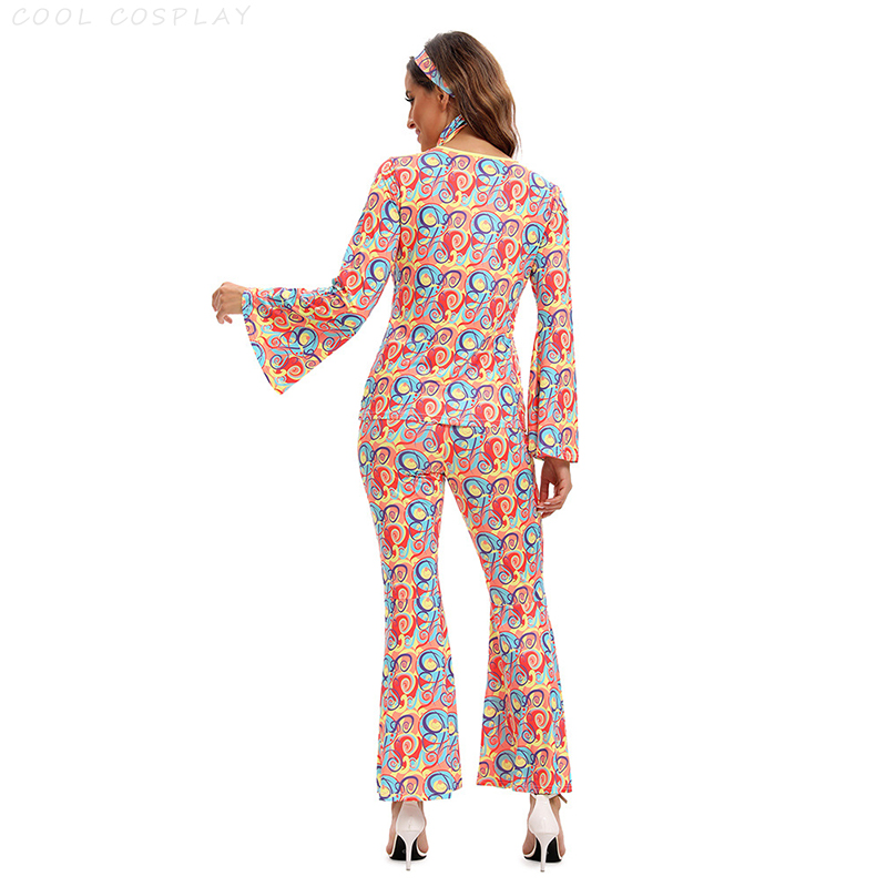 60s 70's Disco Costume for Wom - Men Formal Wear Vest ulasan dan harga
