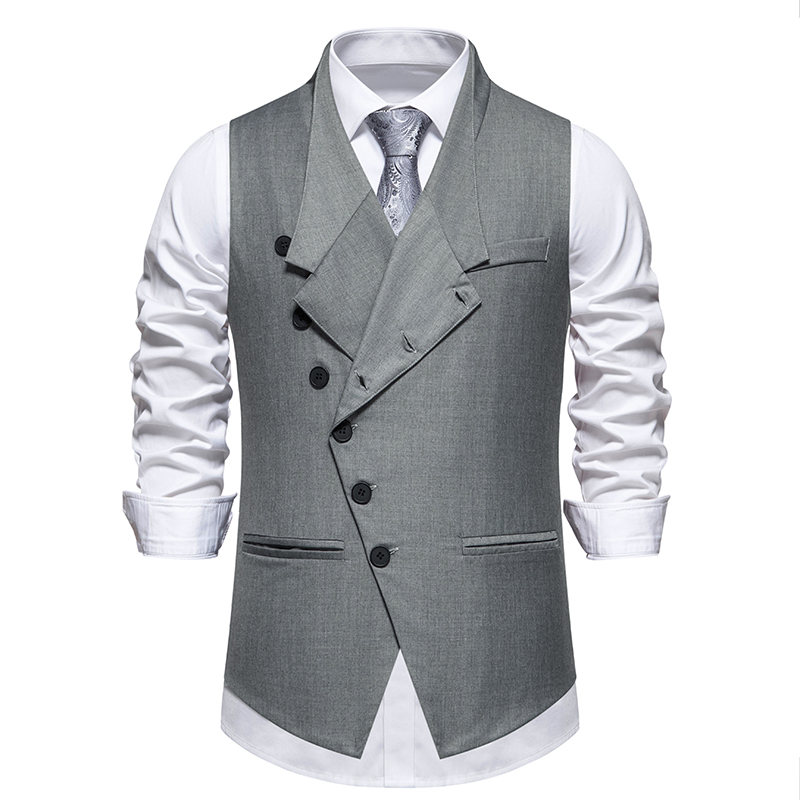 New Men's Suit Vests Fashion S - Men Formal Wear Vest ulasan dan harga