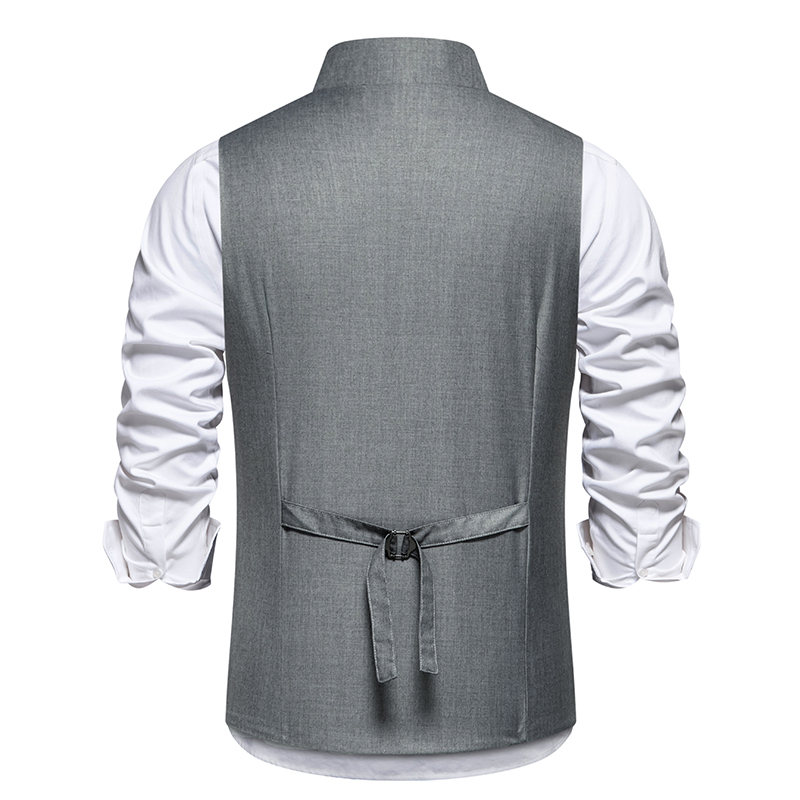 New Men's Suit Vests Fashion S - Men Formal Wear Vest ulasan dan harga