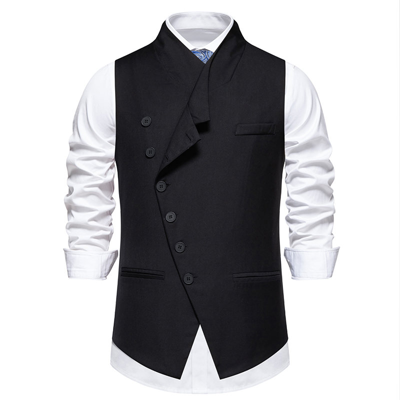New Men's Suit Vests Fashion S - Men Formal Wear Vest ulasan dan harga
