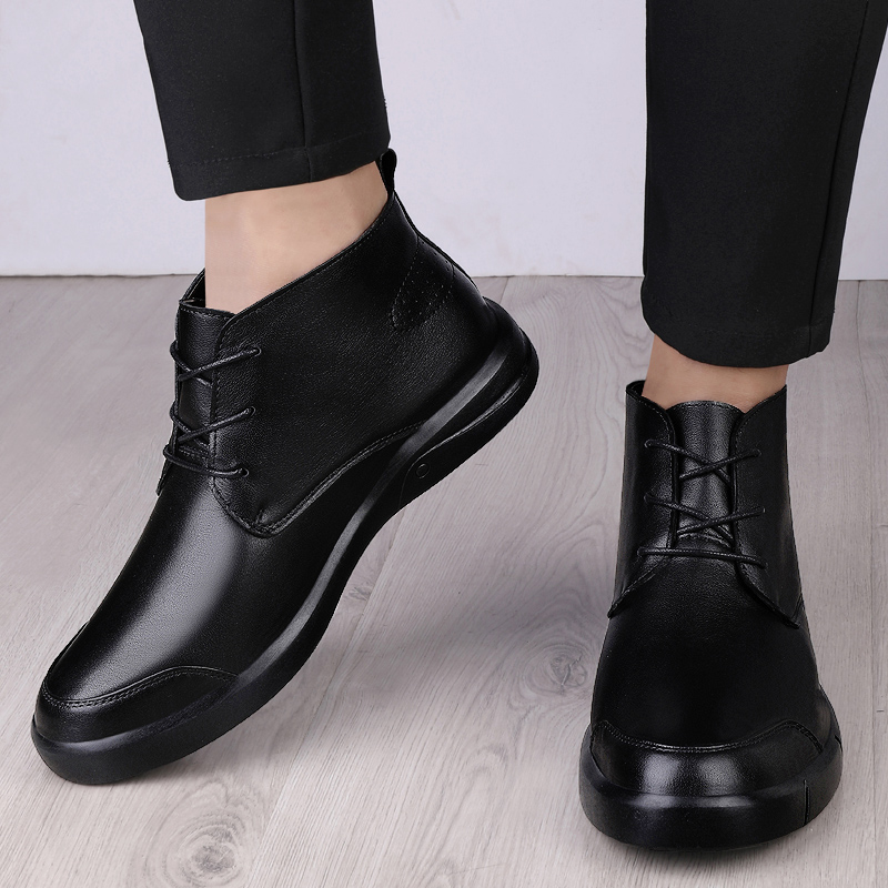 Famous Luxury Ankle Boots High - Men Formal Wear With Boots ulasan dan harga