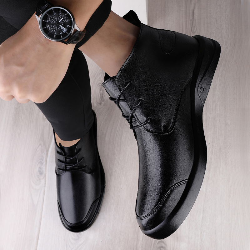 Famous Luxury Ankle Boots High - Men Formal Wear With Boots ulasan dan harga
