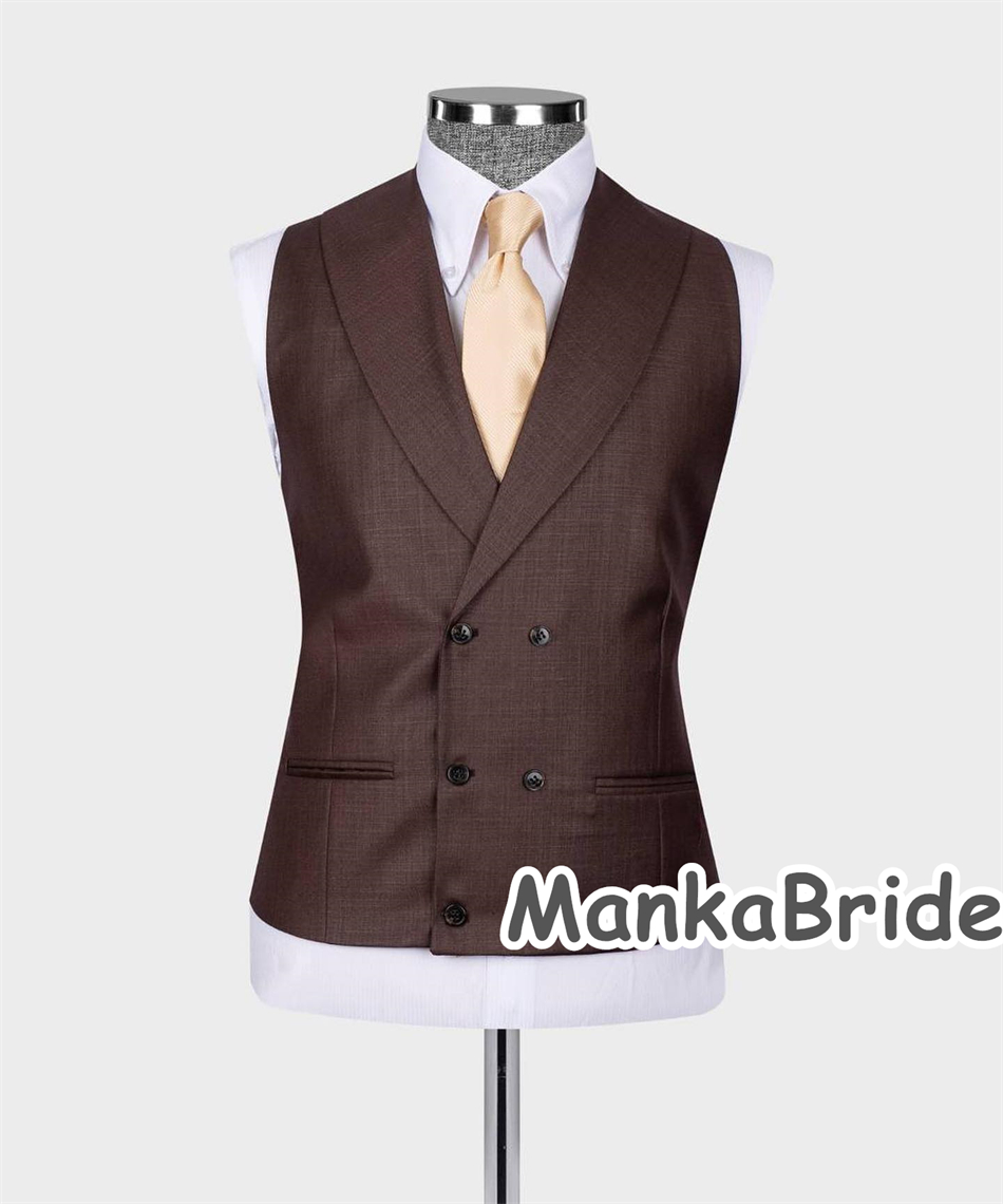 Costume Homme Customized 3pcs  - Men Formal Wear Pants ulasan dan harga