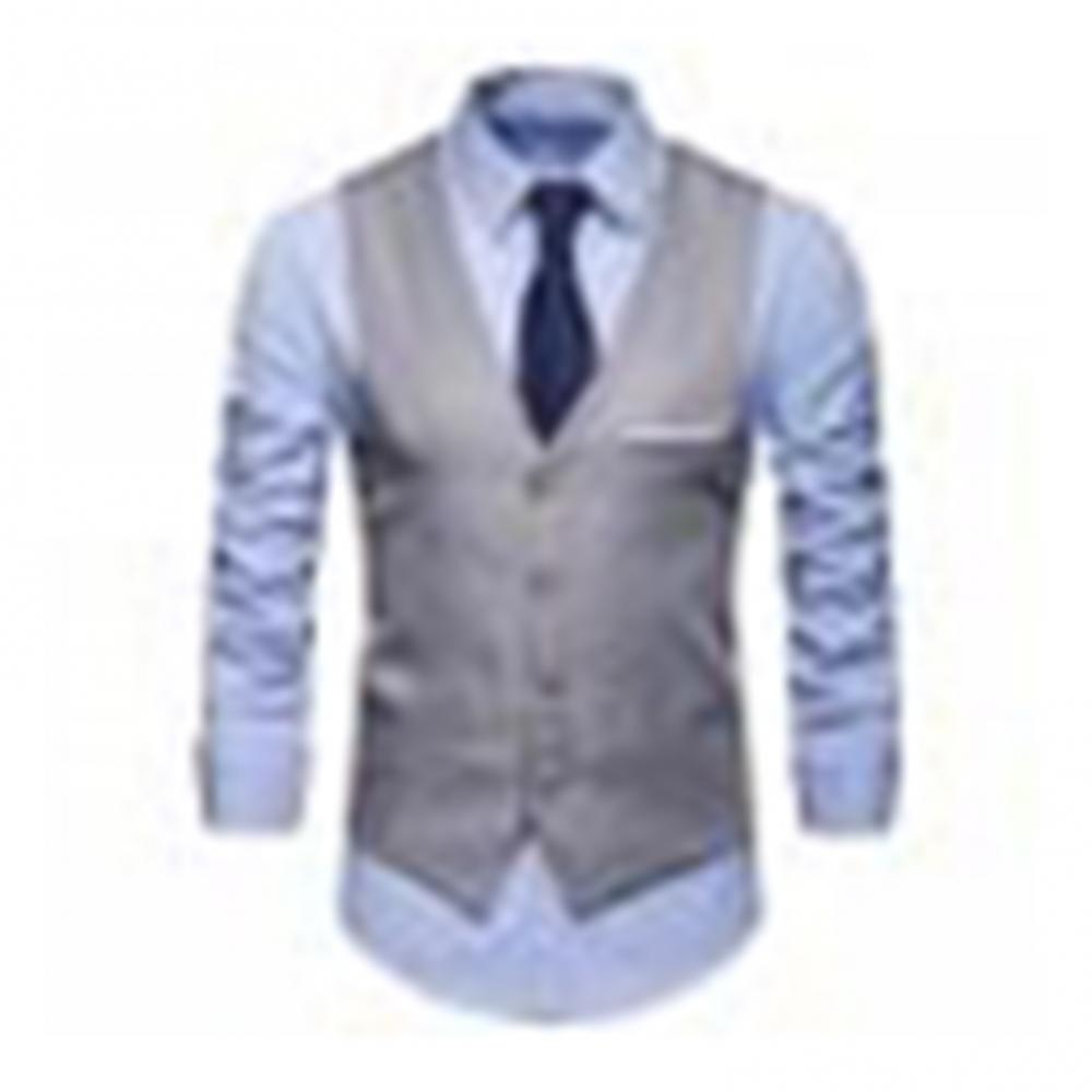 Dress Vests For Men Slim Fits  - Men Formal Wear Vest ulasan dan harga