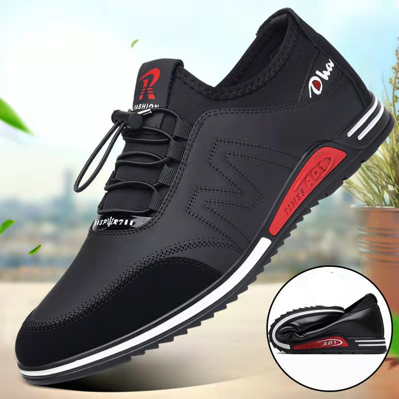 Men's Shoes Fashion Soft Soled - Men Formal Wear With Sneakers ulasan dan harga