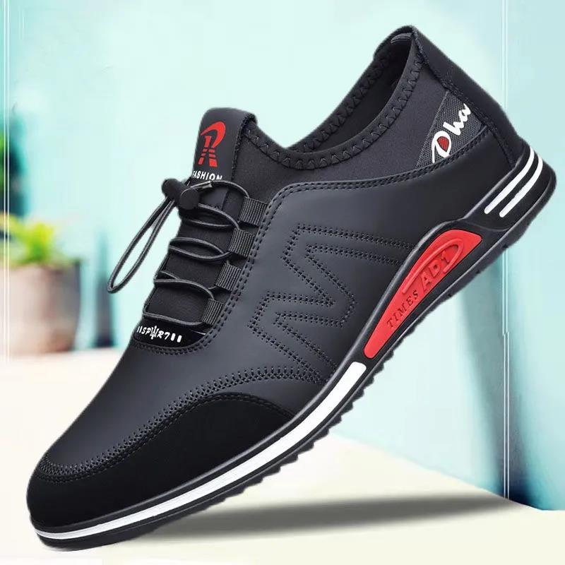 Men's Shoes Fashion Soft Soled - Men Formal Wear With Sneakers ulasan dan harga