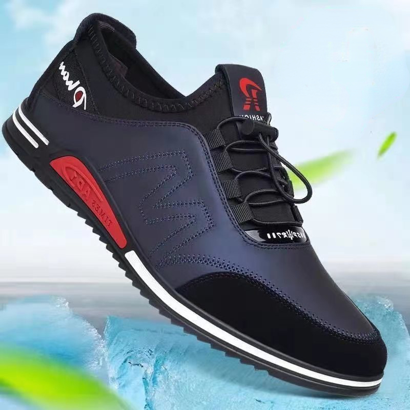 Men's Shoes Fashion Soft Soled - Men Formal Wear With Sneakers ulasan dan harga